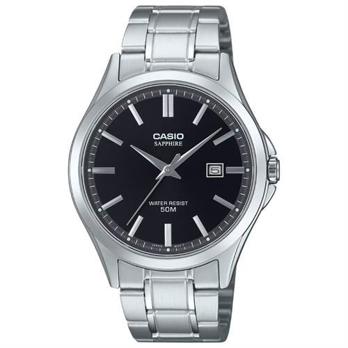 Đồng hồ Casio 41.3 mm Nam MTS-115D-1AVDF Màu Bạc