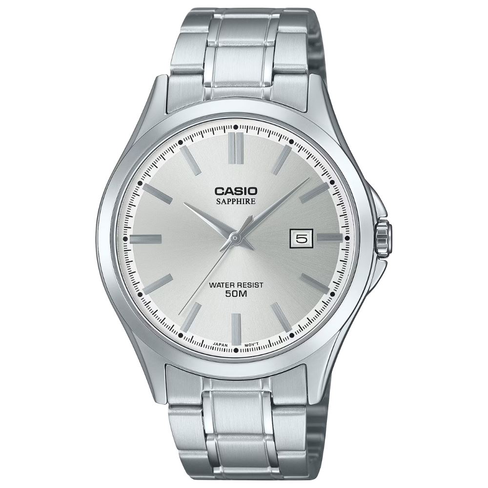 Đồng hồ Casio Timeless 41.3 mm Nam MTS-115D-7AVDF Màu Bạc