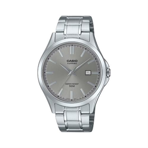 Đồng hồ Casio 41.3 mm Nam MTS-115D-8AVDF Màu Bạc