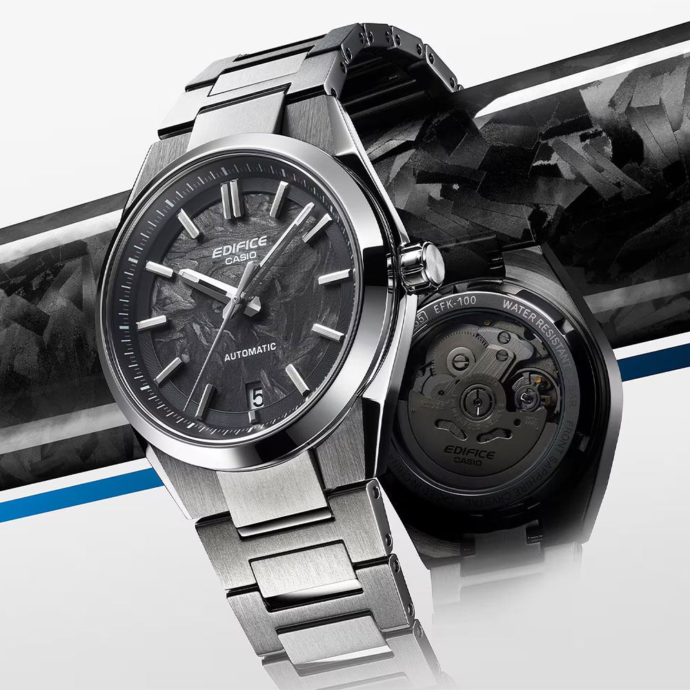 Đồng hồ Edifice Casio 39 mm Nam EFK-100CD-1ADR - 4