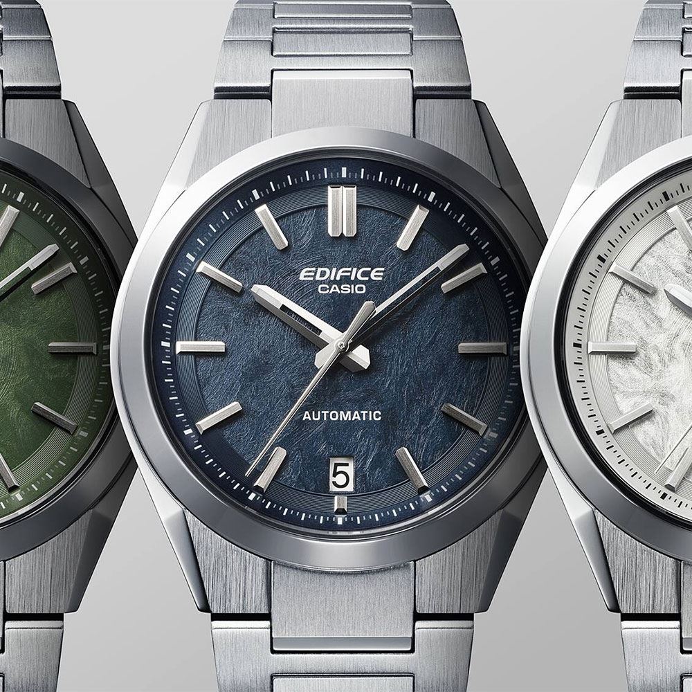 Đồng hồ Edifice Casio 39 mm Nam EFK-100D-2ADR Màu Bạc