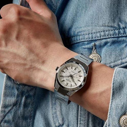 Đồng hồ Edifice Casio 39 mm Nam EFK-100D-7ADR Màu Bạc