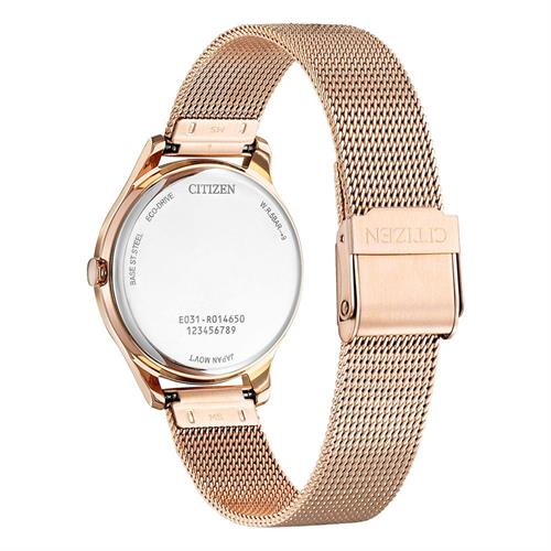 Đồng hồ Citizen 32 mm Nữ EM0508-80A Màu Vàng Hồng