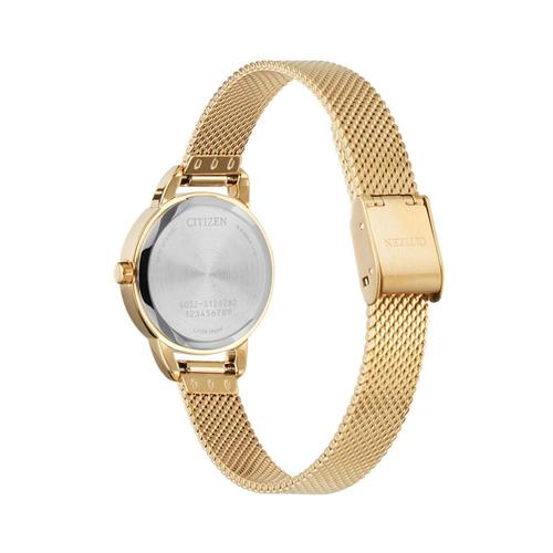 Đồng hồ Citizen 26 mm Nữ EQ3003-50W Màu Vàng