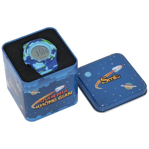 Đồng hồ Smile Kid 44 mm Trẻ em SL195-02 Màu Xanh bộ đội