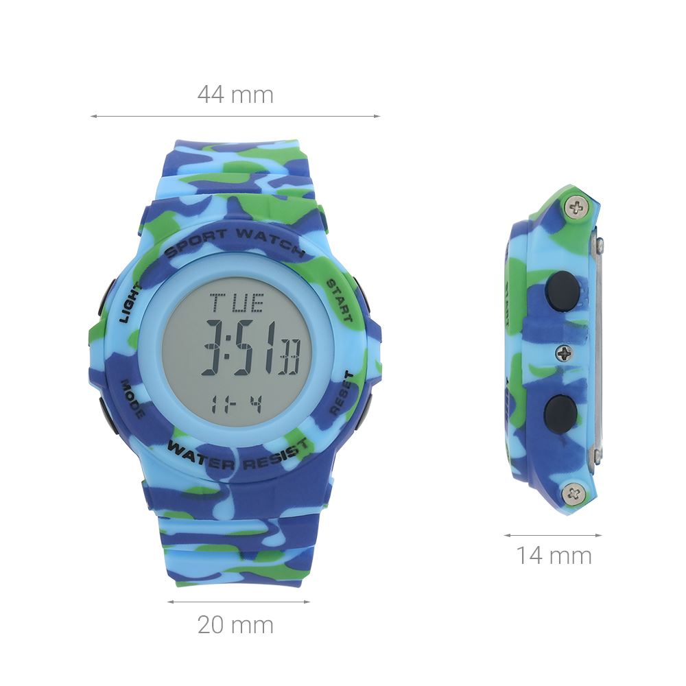 Đồng hồ Smile Kid 44 mm Trẻ em SL195-02 Màu Xanh bộ đội
