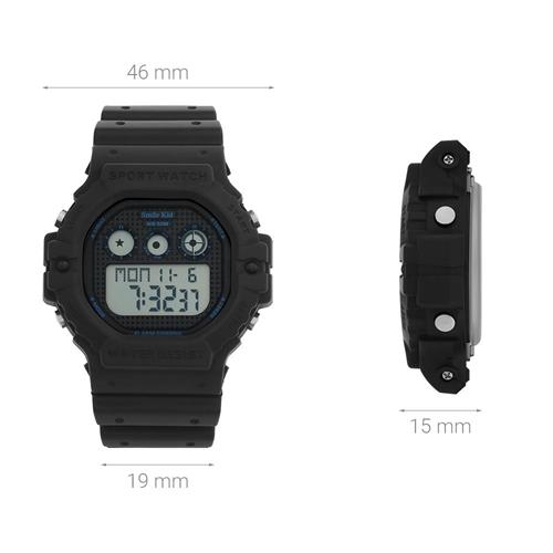 Đồng hồ Smile Kid 46 mm Trẻ em SL200-01 Màu Đen