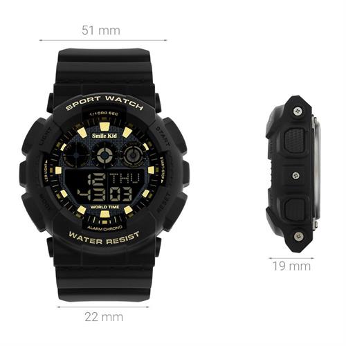 Đồng hồ Smile Kid 51 mm Trẻ em SL202-02 Màu Đen