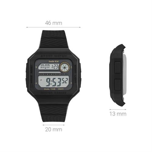 Đồng hồ Smile Kid 46 mm Trẻ em SL211-01 Màu Đen