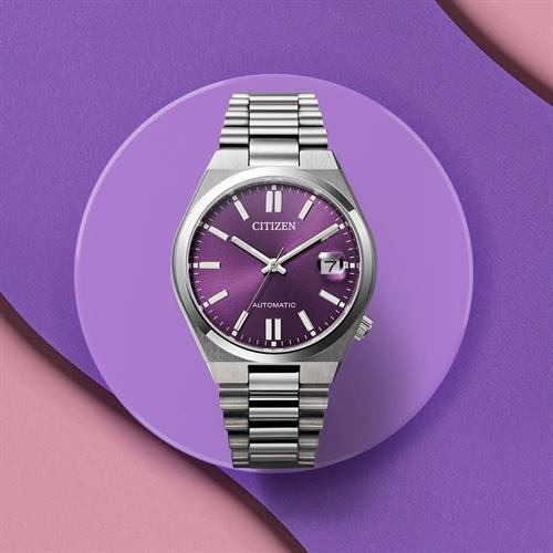 Đồng hồ Citizen 37 mm Unisex NJ0200-50W Màu Bạc