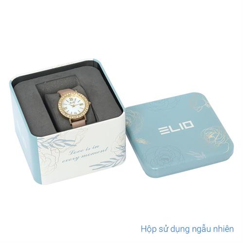 Đồng hồ Elio 28 mm Nữ EL179-03 Màu Màu be