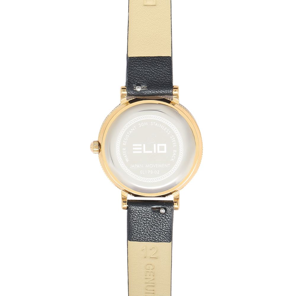 Đồng hồ Elio 28 mm Nữ EL179-02 Màu Đen