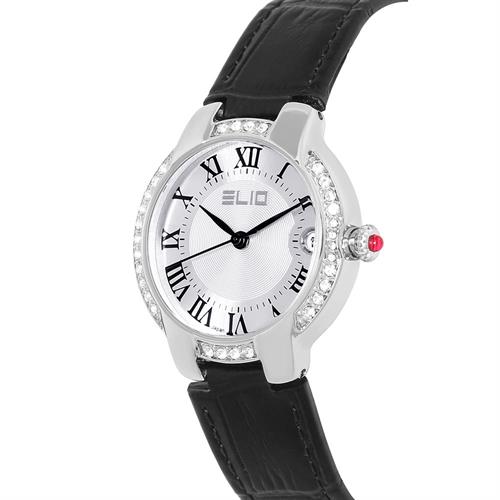 Đồng hồ Elio 30 mm Nữ EL185-01 Màu Đen