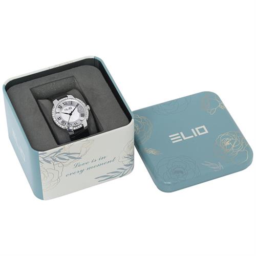 Đồng hồ Elio 30 mm Nữ EL185-01 Màu Đen