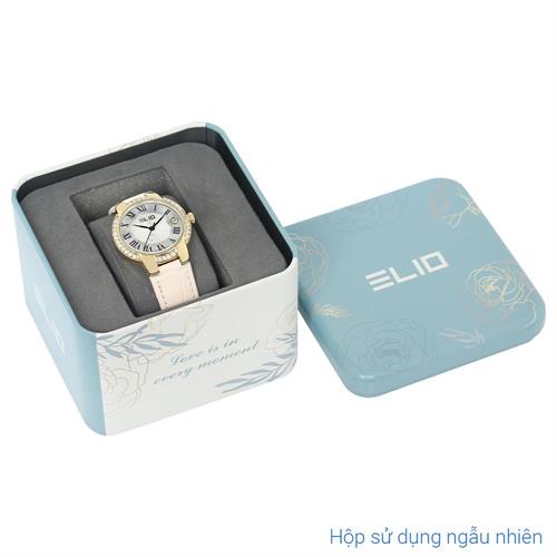 Đồng hồ Elio 30 mm Nữ EL185-02 Màu Màu be