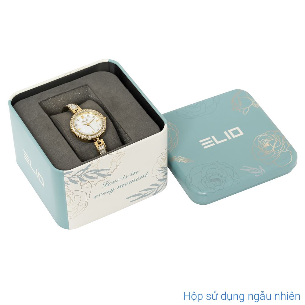Đồng hồ Elio 25 mm Nữ ES252-02 Màu Vàng