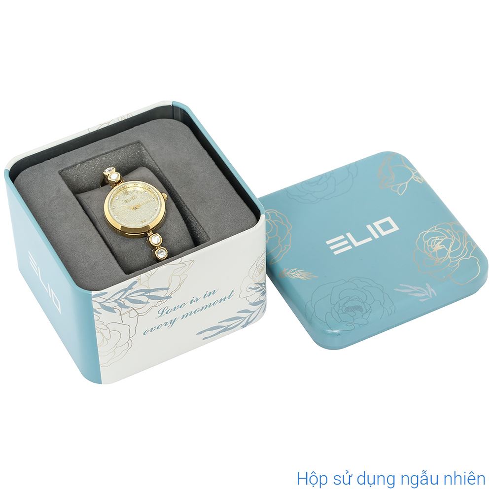 Đồng hồ Elio 26 mm Nữ ES259-02 Màu Vàng