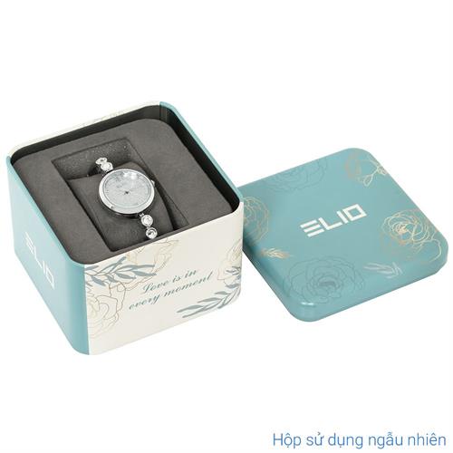Đồng hồ Elio 26 mm Nữ ES259-01 Màu Bạc