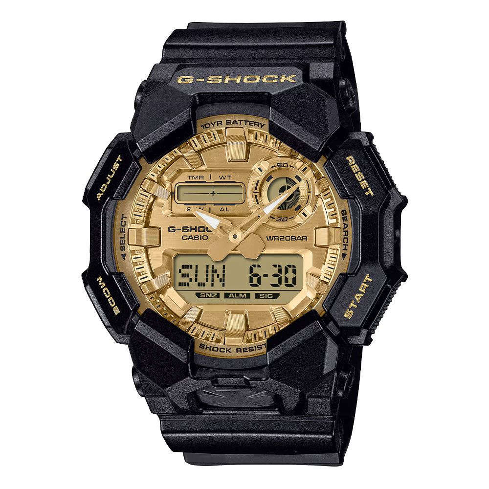 Đồng hồ G-Shock 51.9 mm Nam GA-010GGB-1A9DR Màu Đen