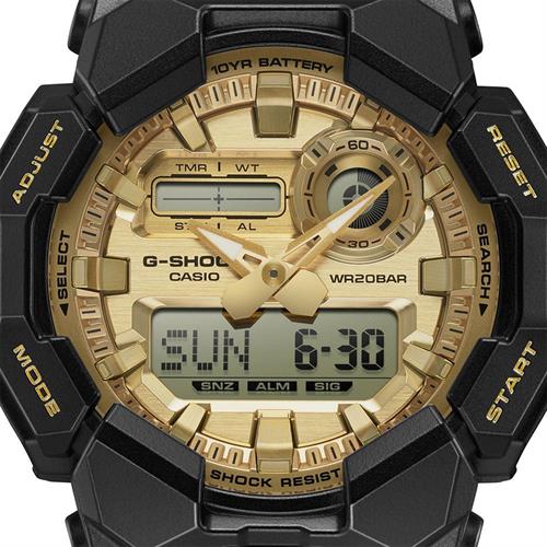 Đồng hồ G-Shock 51.9 mm Nam GA-010GGB-1A9DR Màu Đen