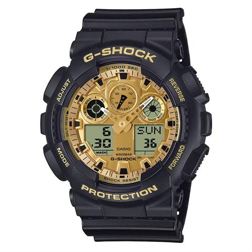 Đồng hồ G-Shock 51.2 mm Nam GA-100GGB-1A9DR Màu Đen