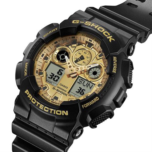 Đồng hồ G-Shock 51.2 mm Nam GA-100GGB-1A9DR Màu Đen
