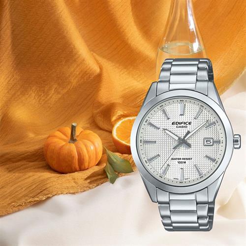 Đồng hồ Edifice Casio 40 mm Nam EFV-160D-7AVDF Màu Bạc