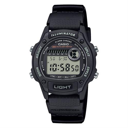 Đồng hồ Casio 36.6 mm Unisex W-220H-1AVDF Màu Đen