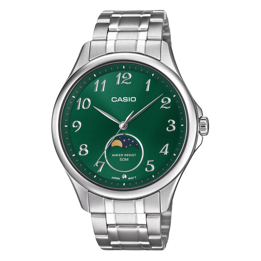 Đồng hồ Casio Timeless 42.5 mm Nam MTP-M110D-3AVDF Màu Bạc