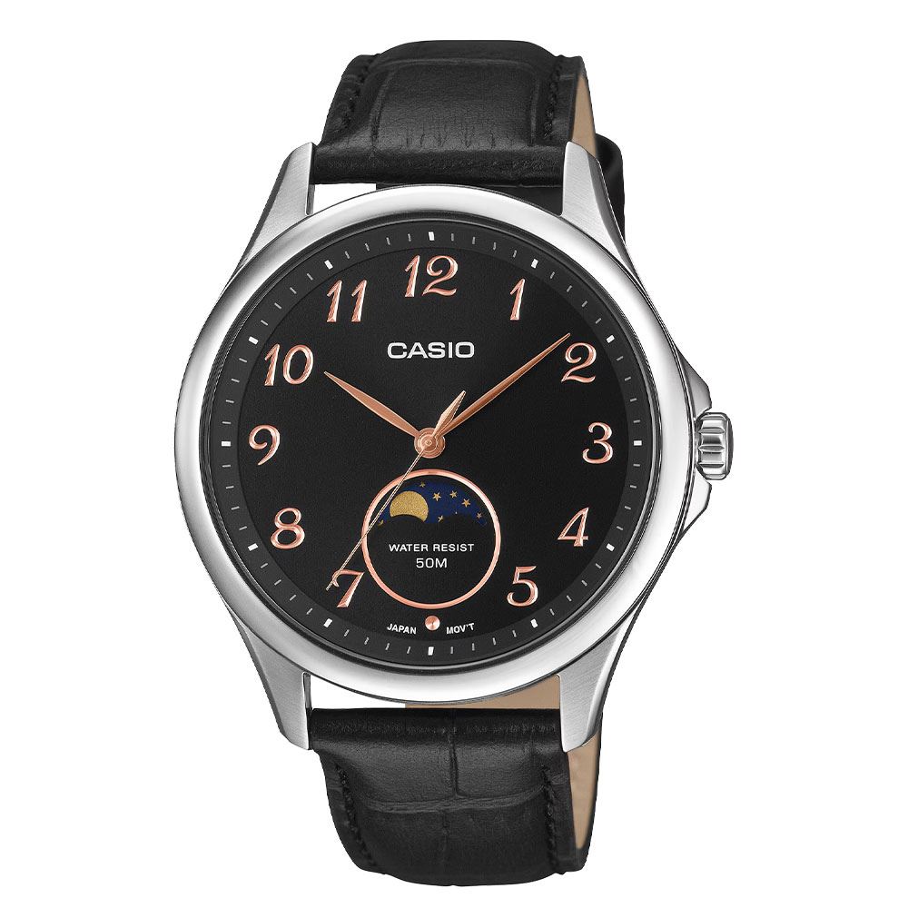 Đồng hồ Casio Timeless 42.5 mm Nam MTP-M110L-1AVDF Màu Đen