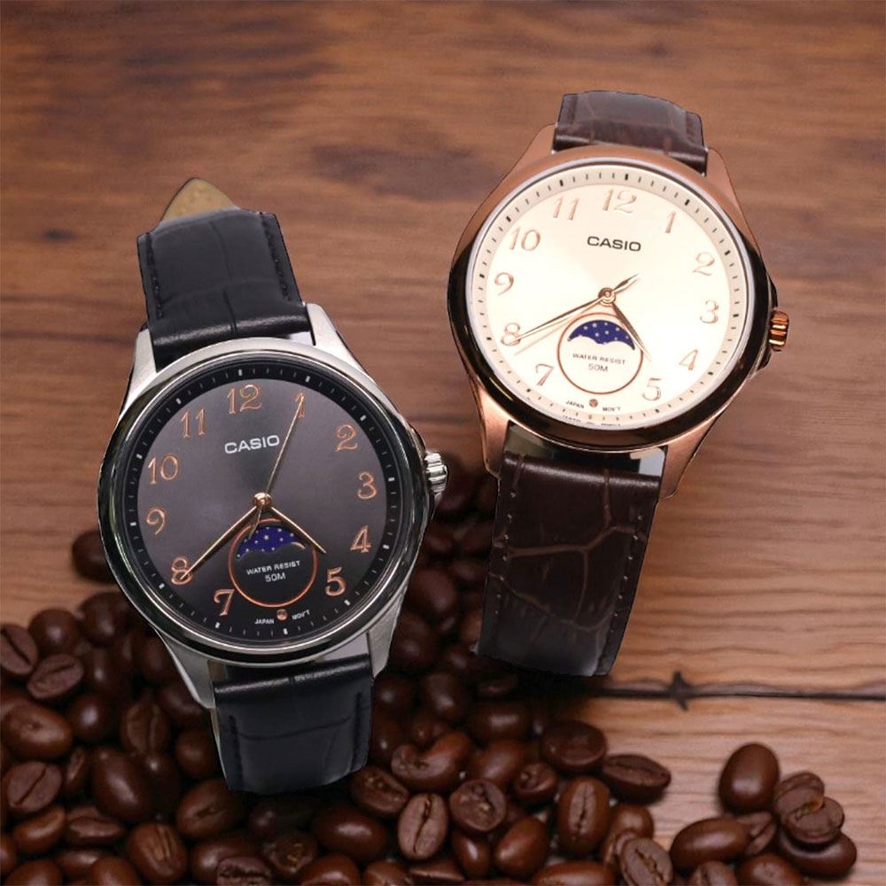 Đồng hồ Casio Timeless 42.5 mm Nam MTP-M110L-1AVDF Màu Đen