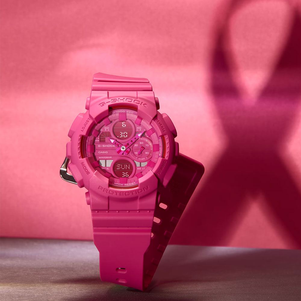 Đồng hồ G-Shock 45.9 mm Nữ GMA-S145PK-4ADR Màu Hồng