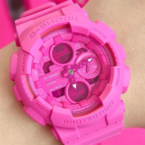 Đồng hồ G-Shock 45.9 mm Nữ GMA-S145PK-4ADR Màu Hồng