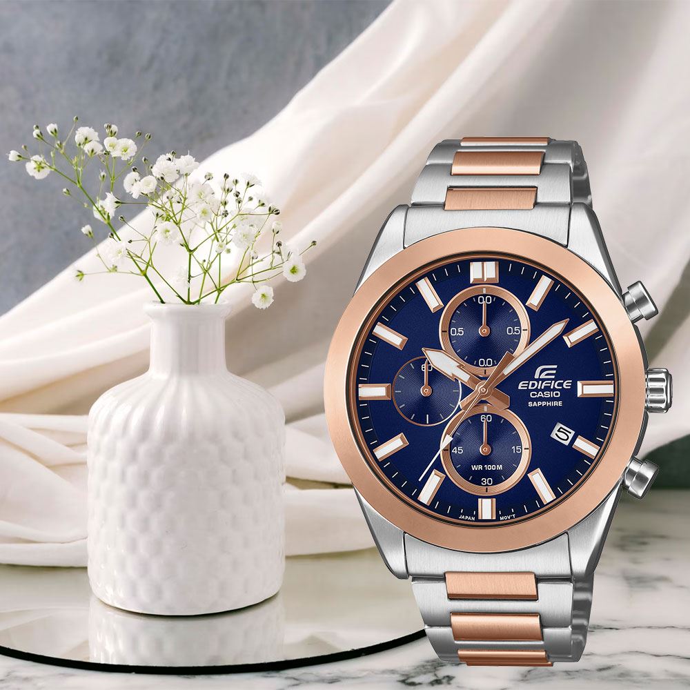Đồng hồ Edifice Casio 41 mm Nam EFB-710SG-2AVUDF Màu Màu kết hợp