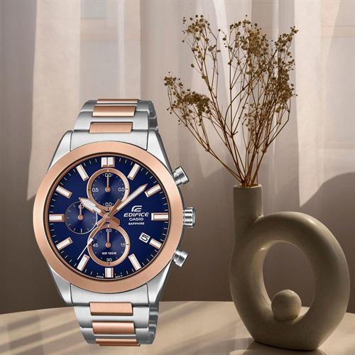 Đồng hồ Edifice Casio 41 mm Nam EFB-710SG-2AVUDF Màu Màu kết hợp