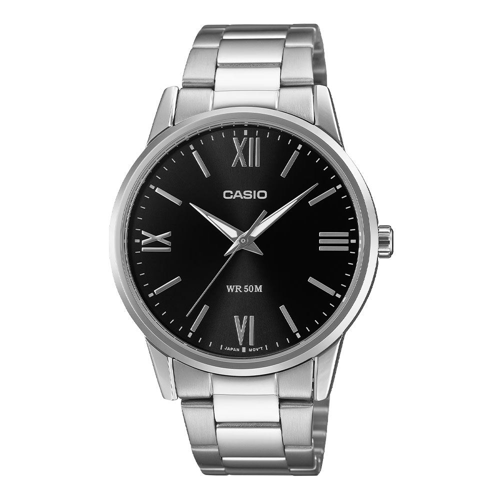 Đồng hồ Casio Timeless 40 mm Nam MTP-1303DD-1AVDF Màu Bạc