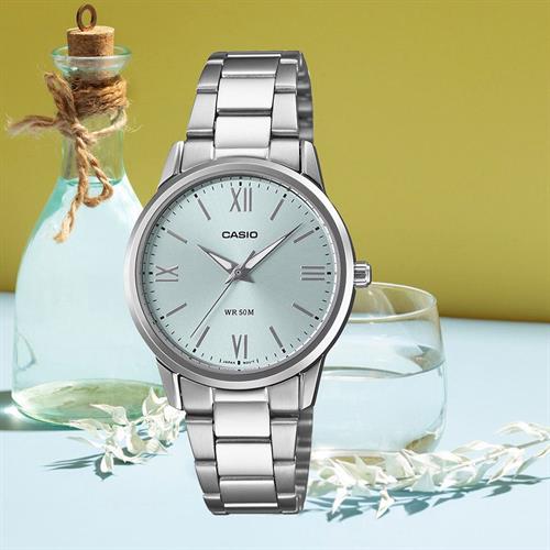 Đồng hồ Casio 30.5 mm Nữ LTP-1303DD-2AVDF Màu Bạc