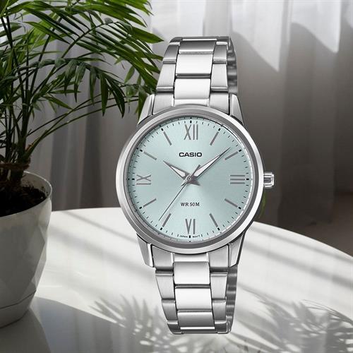 Đồng hồ Casio 30.5 mm Nữ LTP-1303DD-2AVDF Màu Bạc