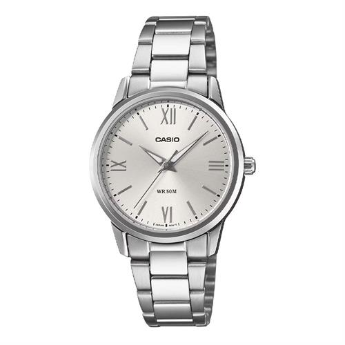 Đồng hồ Casio 30.5 mm Nữ LTP-1303DD-7AVDF Màu Bạc