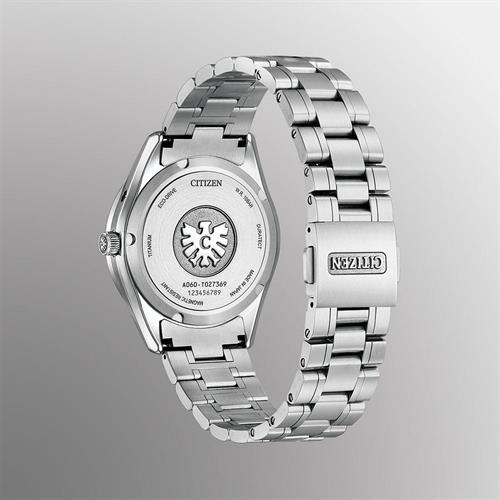Đồng hồ Citizen 38 mm Nam AQ4100-57B Màu Bạc