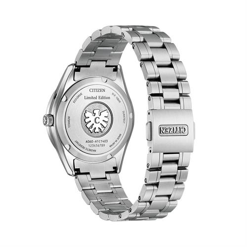 Đồng hồ Citizen 38 mm Nam AQ4100-57M Màu Bạc