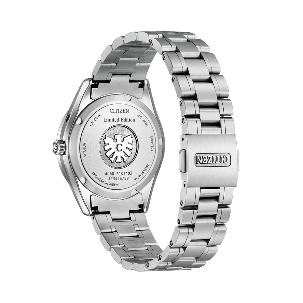Đồng hồ Citizen 38 mm Nam AQ4100-57M Màu Bạc