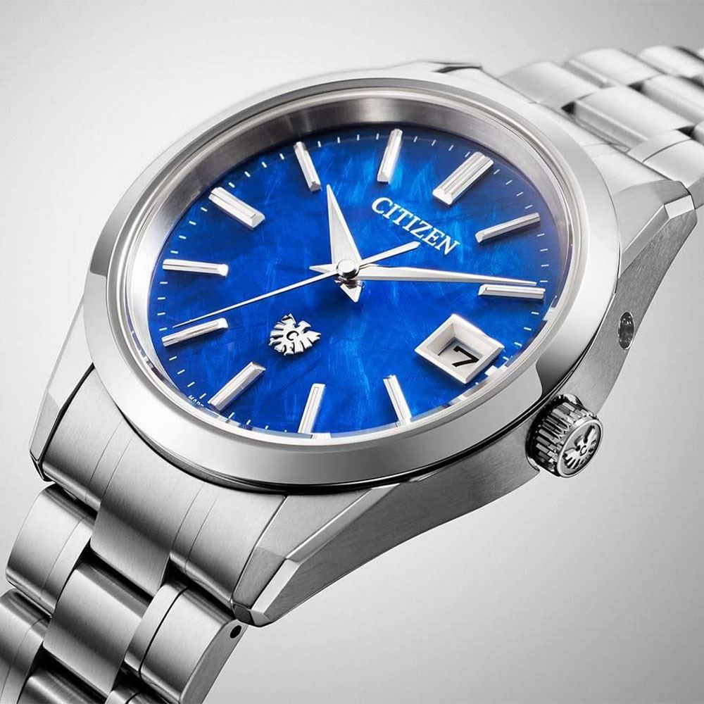 Đồng hồ Citizen 38 mm Nam AQ4100-57M Màu Bạc
