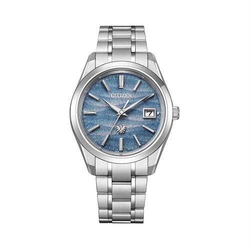 Đồng hồ Citizen 38 mm Nam AQ4100-65H Màu Bạc