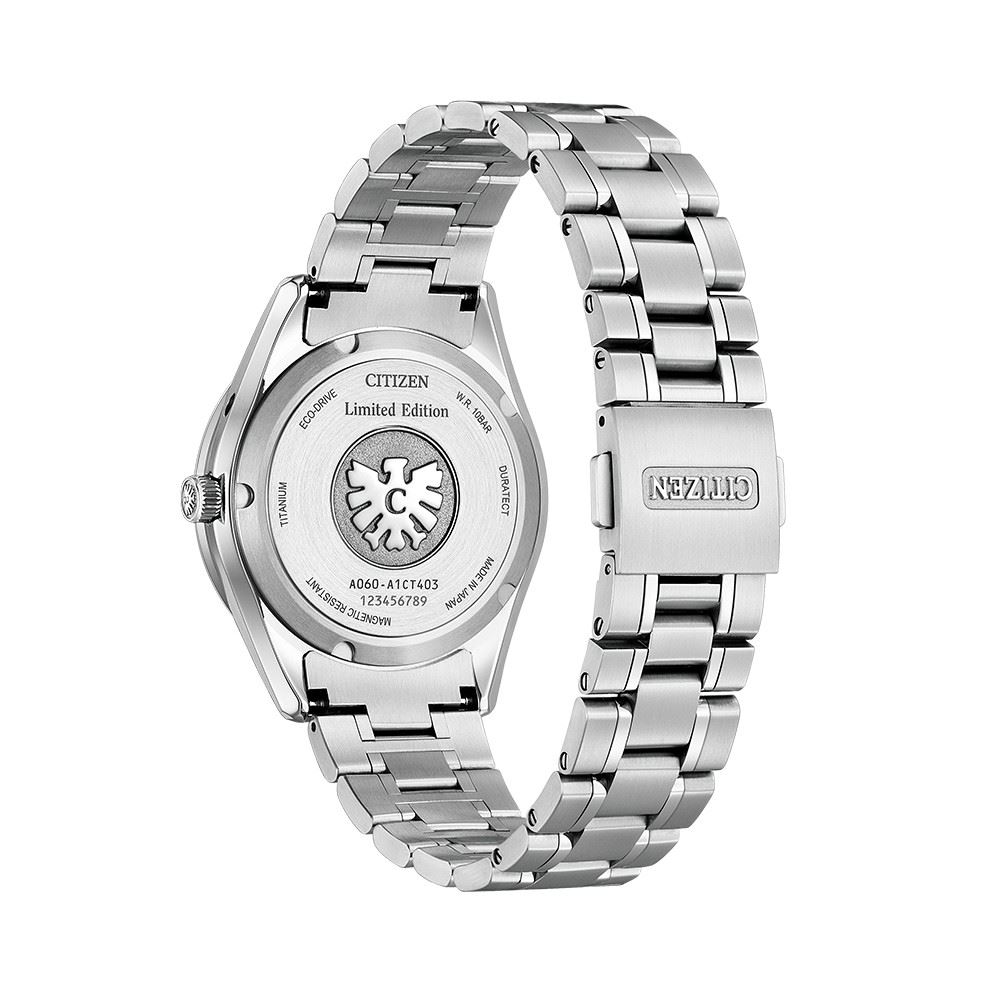 Đồng hồ Citizen 38 mm Nam AQ4100-65H Màu Bạc