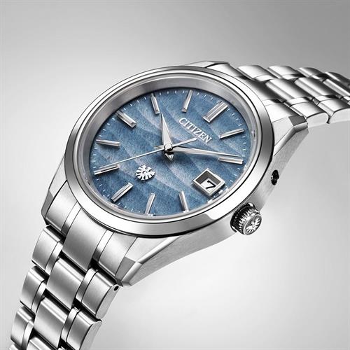 Đồng hồ Citizen 38 mm Nam AQ4100-65H Màu Bạc