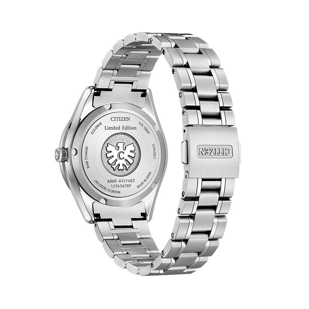 Đồng hồ Citizen 38 mm Nam AQ4100-65W Màu Bạc
