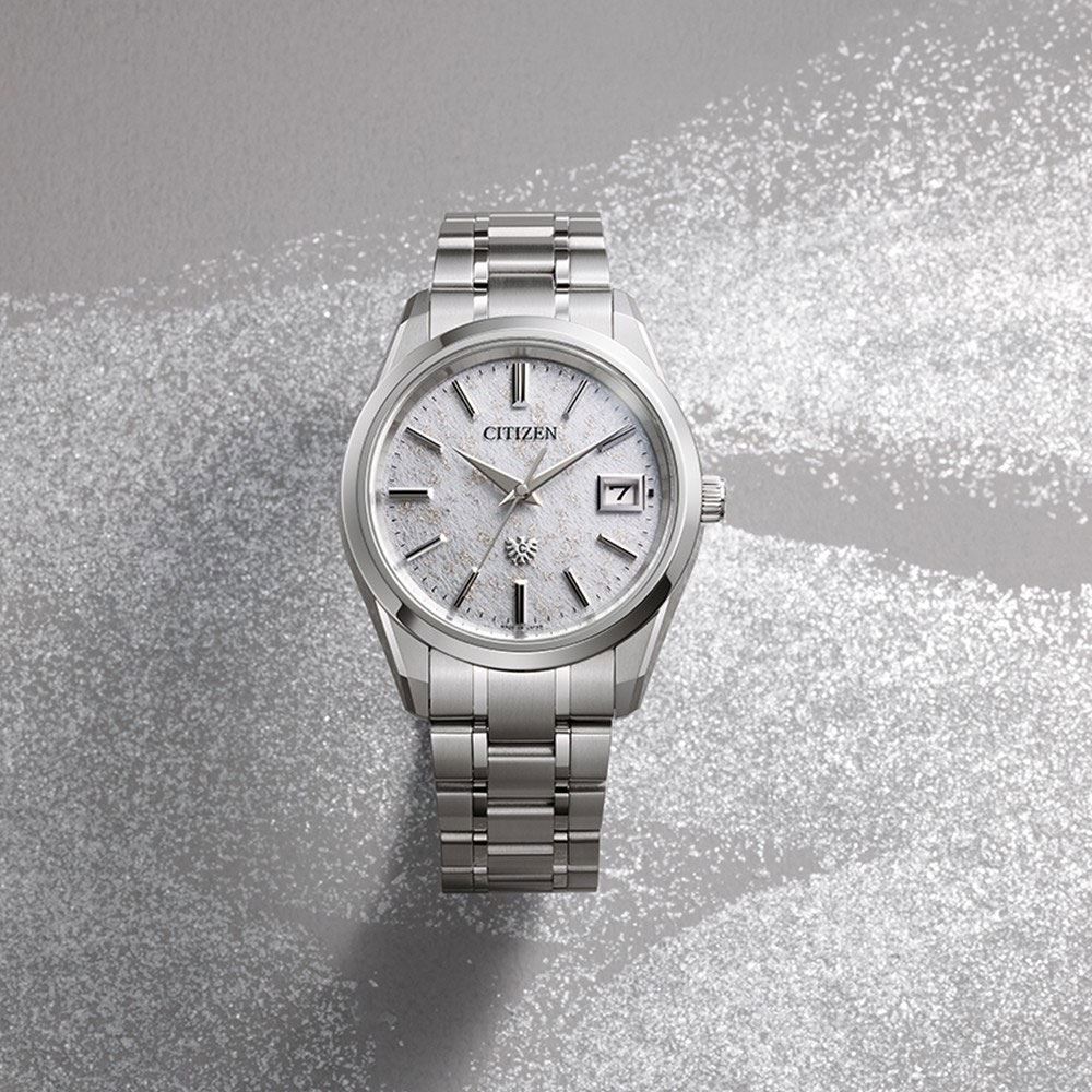 Đồng hồ Citizen 38 mm Nam AQ4100-65W Màu Bạc