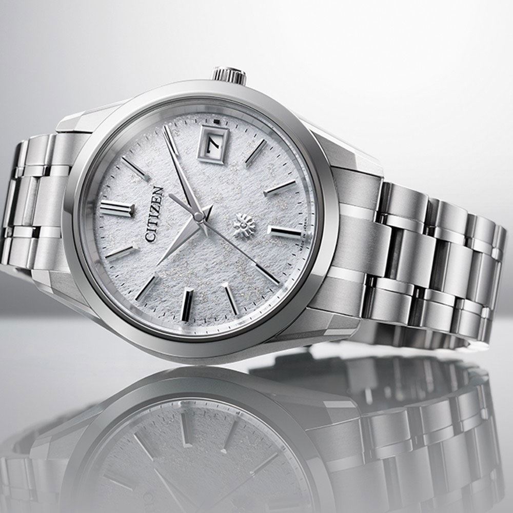 Đồng hồ Citizen 38 mm Nam AQ4100-65W Màu Bạc