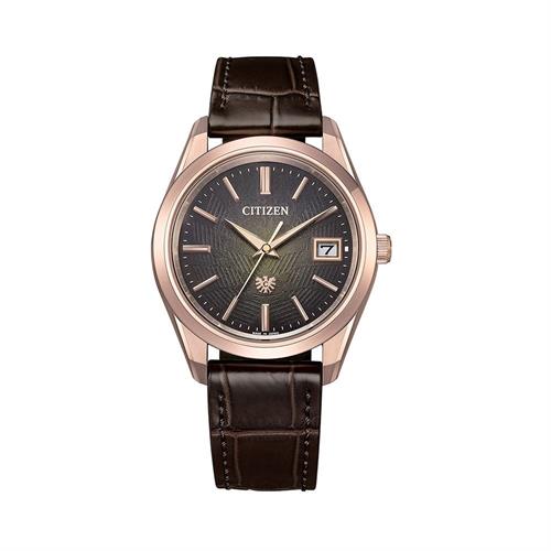 Đồng hồ Citizen 38 mm Nam AQ4106-00W Màu Nâu